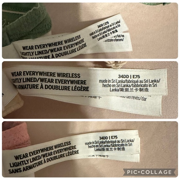 PINK by Victoria’s Secret  Bras - 34DD Lightly Lined Wireless - Picture 5 of 5